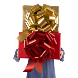 Bildspel - Presentrosett XL Röd DIY