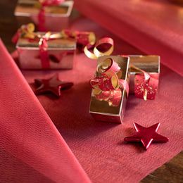 Lysbildefremvisning - Gavebånd Fireworks Rød/Guld