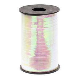 Presentsnöre Metallic Vit