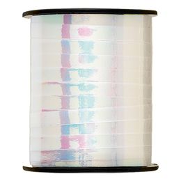 Gavebånd Hvid Metallic