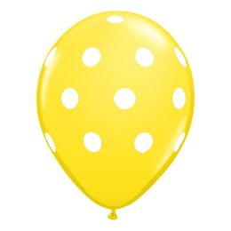 Prikkete Ballonger Gule