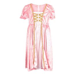 Bildspel - Prinsessklänning Sammetsrosa Barn