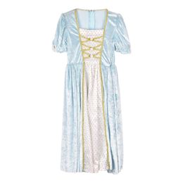 Bildspel - Prinsessklänning Sammetsturkos Barn