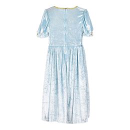 Bildspel - Prinsessklänning Sammetsturkos Barn