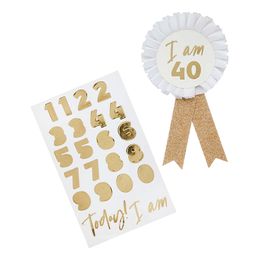 Lysbildefremvisning - Premiesløyfe Birthday Tall