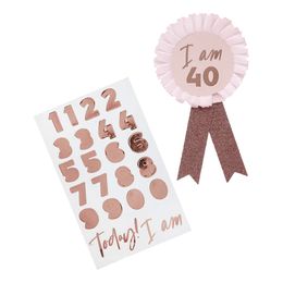 Lysbildefremvisning - Premiesløyfe Birthday Tall