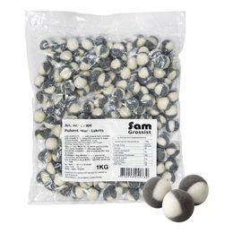 Pulverboller Lakris Storpakning