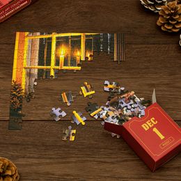 Bildspel - Pussel Christmas Art Collection Adventskalender