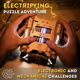 Bildspel - Puzzle Potato Tesla Box Escape Room