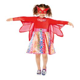 Bildspel - Pyjamashjältarna Owlette Klänning Barn Maskeraddräkt