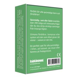 Bildspel - Quiznödig - Sant eller Falskt