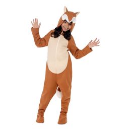 Ræv Jumpsuit Børnekostume
