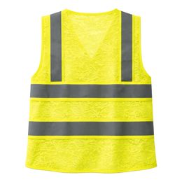 Bildspel - Reflexväst i Spets Neongul