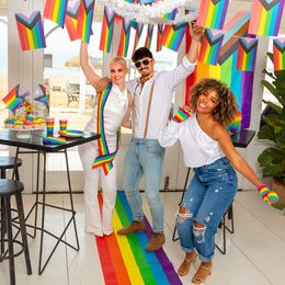 Bildspel - Regnbågsfärgad Matta