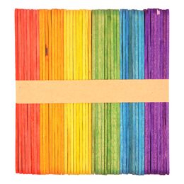 Lysbildefremvisning - Regnbuefarvede Ispinde