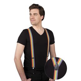 Regnbågsfärgade Hängslen