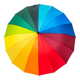 Bildspel - Regnbågsfärgat Paraply