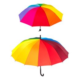 Regnbågsfärgat Paraply