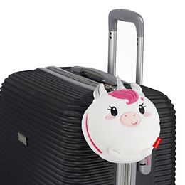 Lysbildefremvisning - Rejsepude med Sovemaske Enhjørning