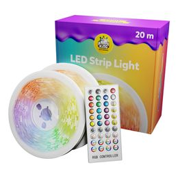 Bildspel - RGB LED Ljusslinga