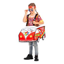 Bildspel - Ridande Hippiebuss Barn Maskeraddräkt