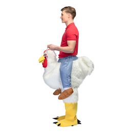 Bildspel - Ridande Höna Maskeraddräkt