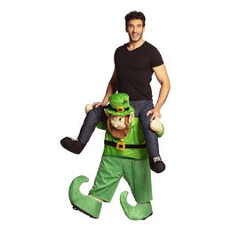 Ridande Leprechaun Maskeraddräkt