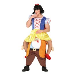 Ratsastava Lumiprinsessa Naamiaisasu