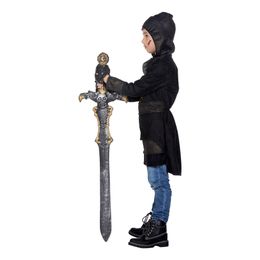 Bildspel - Riddare Svart/Guld Barn Maskeraddräkt