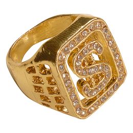 Ring med Dollartegn Gull