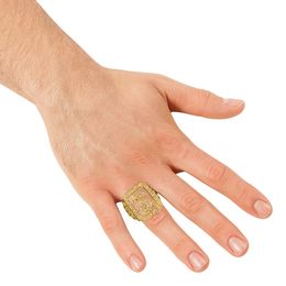 Lysbildefremvisning - Ring med Dollartegn Gull