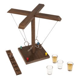 Bildspel - Ring Toss Shotspel i Trä