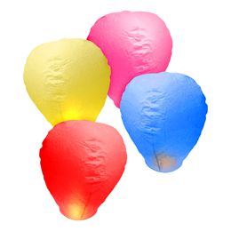 Rispapirlykter Flerfargede