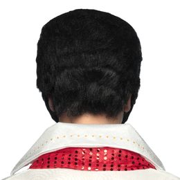 Bildspel - Rock n Roll Svart Peruk