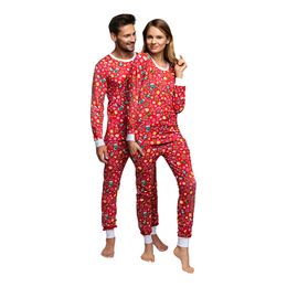 Lysbildefremvisning - Rød Julepyjamas Herre