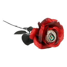 Rød Rose med Øje