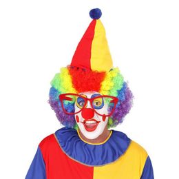 Röda Gigantiska Clownglasögon