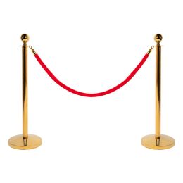 Stolper Og Tau til Rød Løper