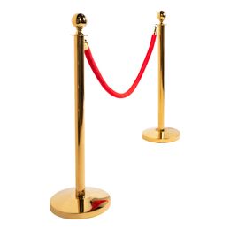 Lysbildefremvisning - Stolper Og Tau til Rød Løper