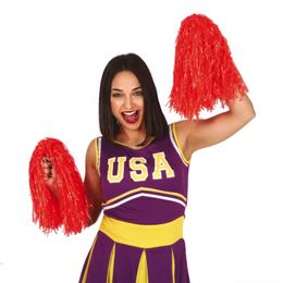 Bildspel - Pom Poms Röd