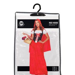 Bildspel - Rödluvan med Klänning Maskeraddräkt