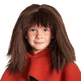 Ronja Rövardotter Barn Peruk