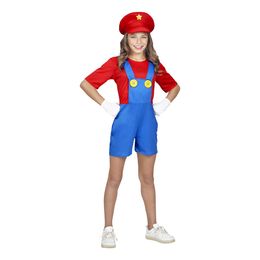 Rörmokartjej Röd Barn Maskeraddräkt