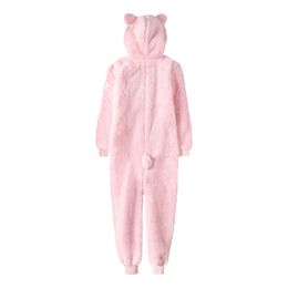 Bildspel - Rosa Björn Onesie för Barn