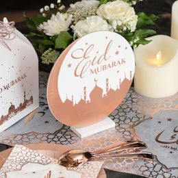 Bildspel - Bordsdekoration Eid Mubarak