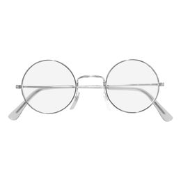 Pyöreät Silmälasit Hopea