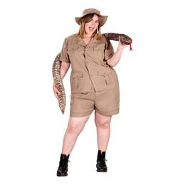Safari Utforsker Plus-size Karnevalskostyme
