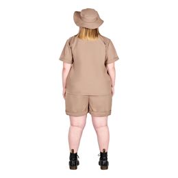 Lysbildefremvisning - Safari Utforsker Plus-size Karnevalskostyme