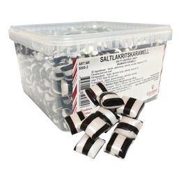 Saltlakritskarameller Storpack