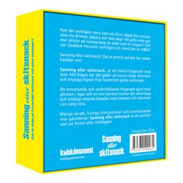 Bildspel - Sanning eller Skitsnack Frågespel